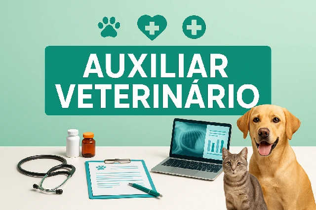 Capa do curso de AUXILIAR VETERINÁRIO