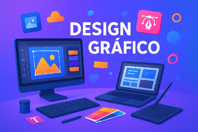Capa do curso de DESIGN GRÁFICO