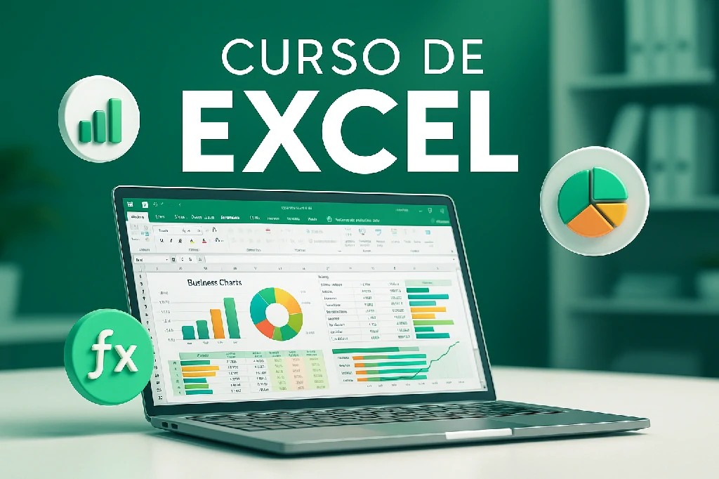 Capa do curso de EXCEL