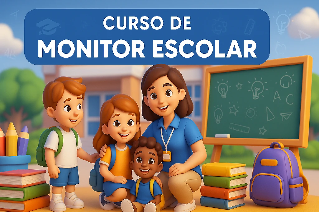 Capa do curso de MONITOR ESCOLAR