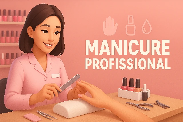Capa do curso de MANICURE PROFISSIONAL