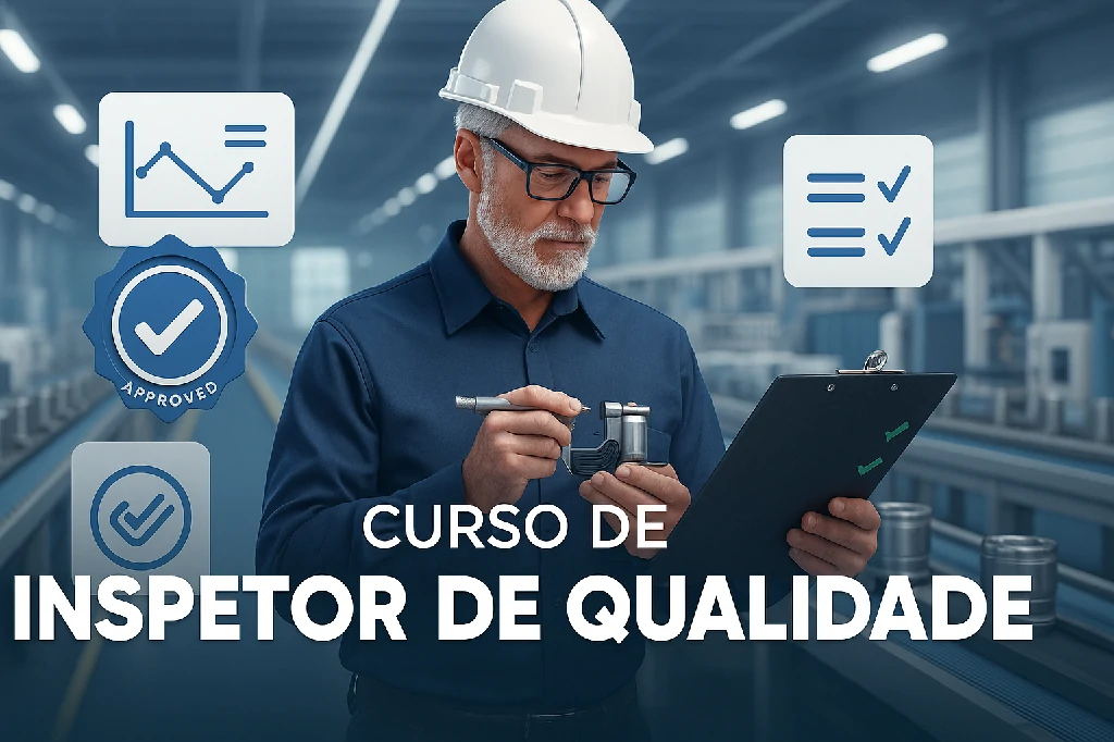 Capa do curso de INSPETOR DE QUALIDADE