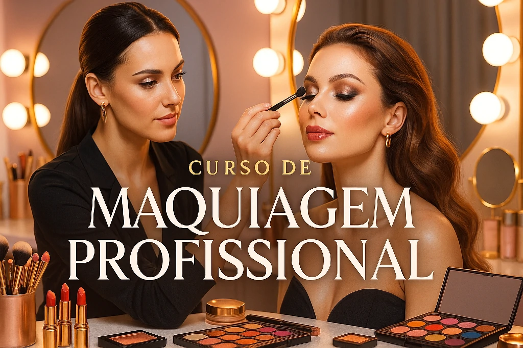 Capa do curso de MAQUIAGEM PROFISSIONAL