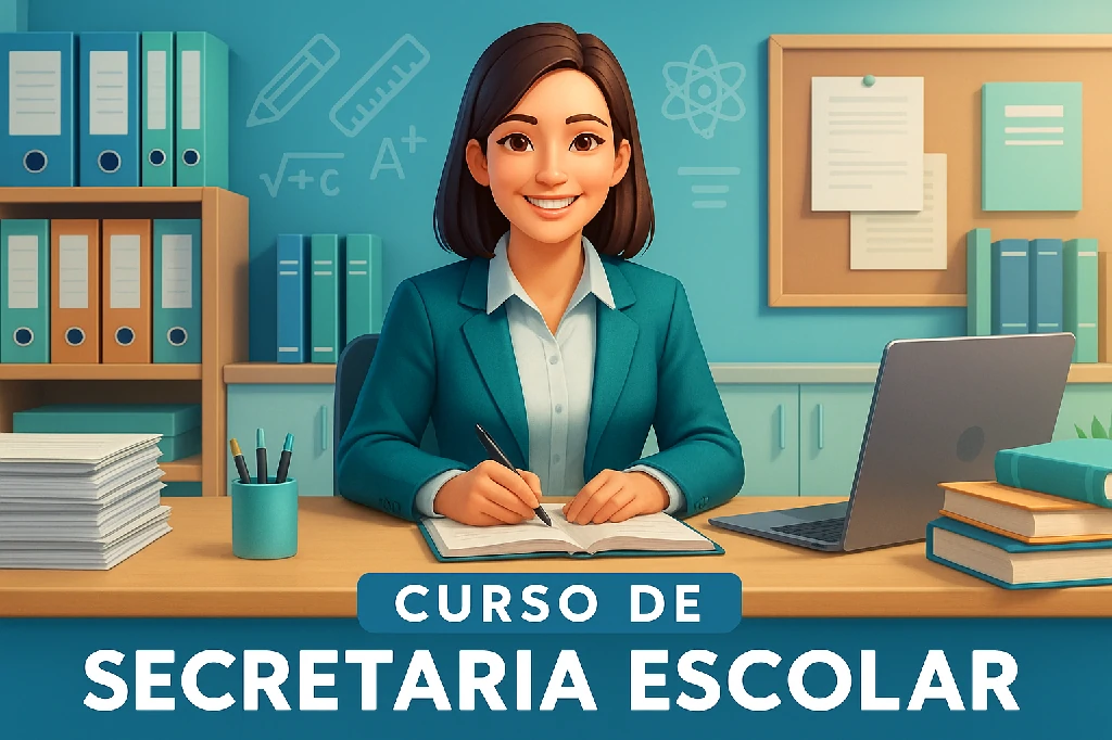 Capa do curso de SECRETARIA ESCOLAR