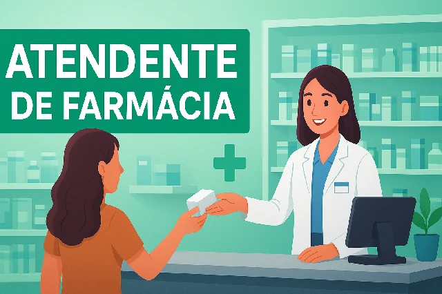 Capa do curso de ATENDENTE DE FARMÁCIA