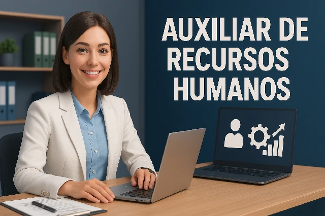 Capa do curso de AUXILIAR DE RECURSOS HUMANOS
